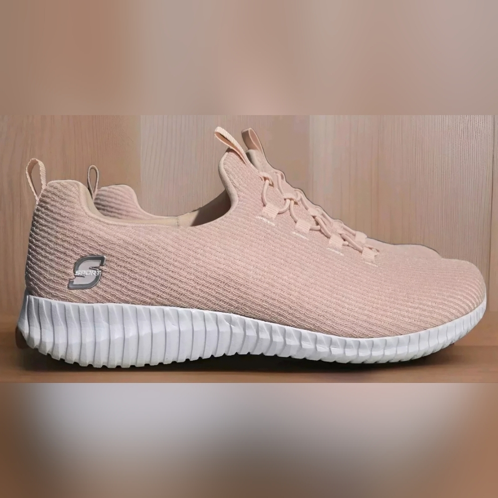 Skechers S Sports Womens Size 10 Pink Slip On Casual Shoes Sneakers F190-2